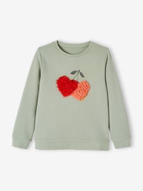 Girls-Cardigans, Jumpers & Sweatshirts-Fancy Sweatshirt for Girls