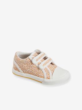 Chaussures-Chaussures fille 23-38-Baskets scratchées en toile fille collection maternelle