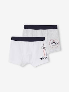 -Pack of 2 NASA® Boxer Shorts, for Children