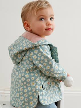 Hooded Raincoat for Baby Girls  - vertbaudet enfant