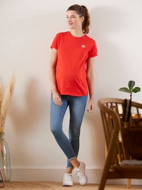 Maternity-Nursing Clothes-Top with Message in Organic Cotton, Maternity & Nursing