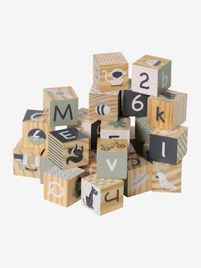 Alphabet Blocks in FSC® Wood  - vertbaudet enfant