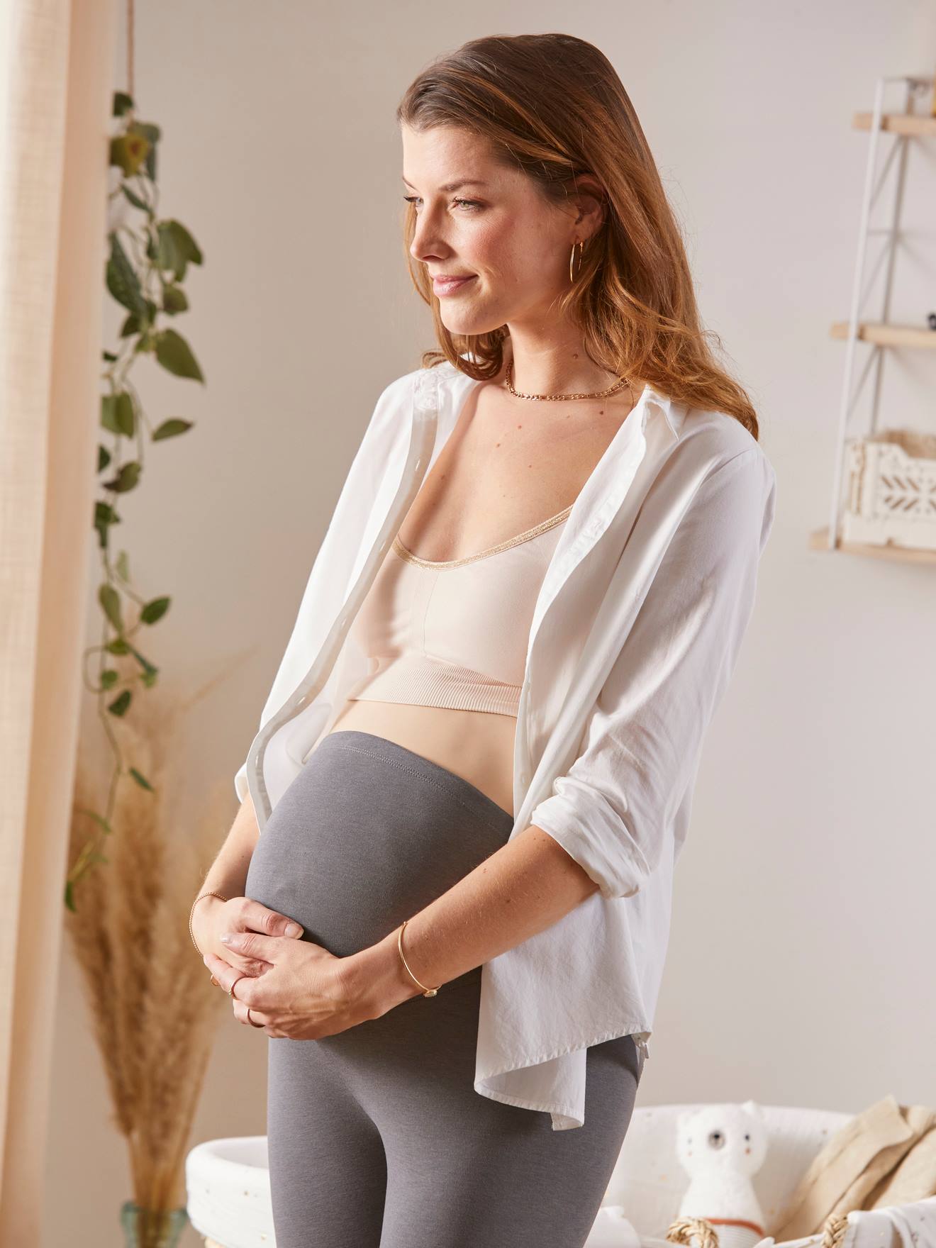 Legging de grossesse - Legging de maternité pour femmes enceintes -  vertbaudet