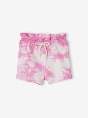 Baby-Shorts-Tie-Dye Fleece Shorts for Babies