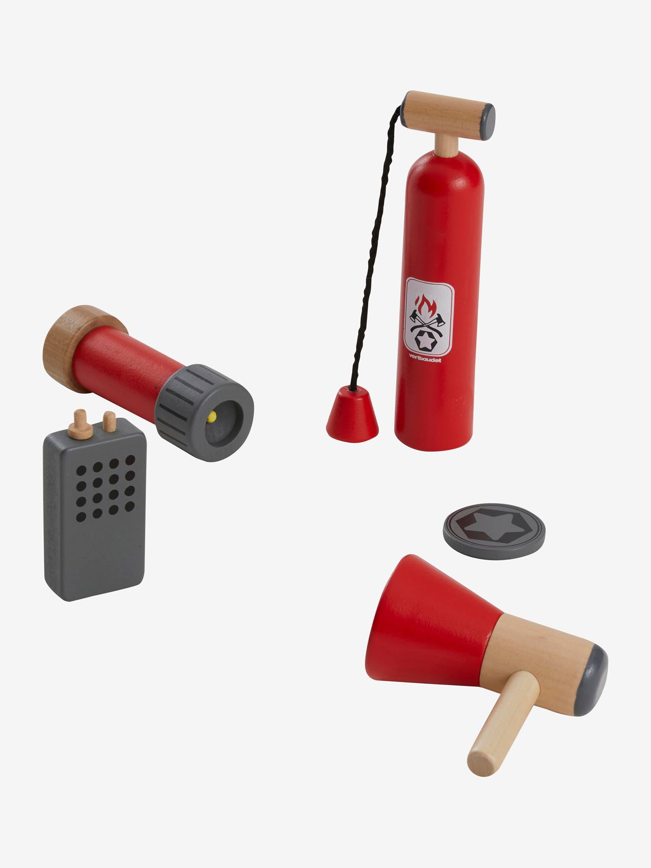 Firefighter Kit in FSC® Wood - multi, Toys