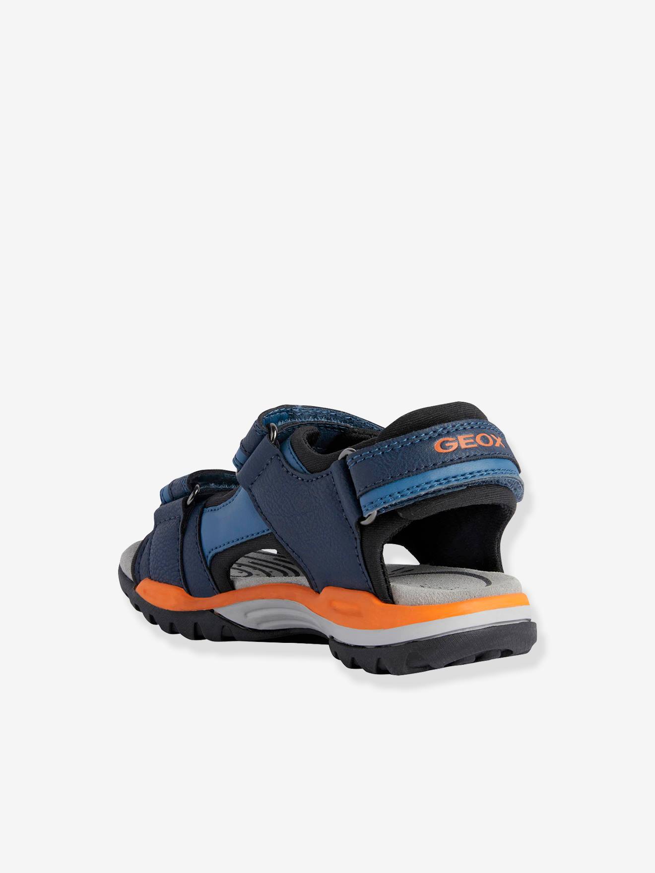 solid, Borealis - by Sandals medium GEOX® for Boys, Shoes B.A blue J.