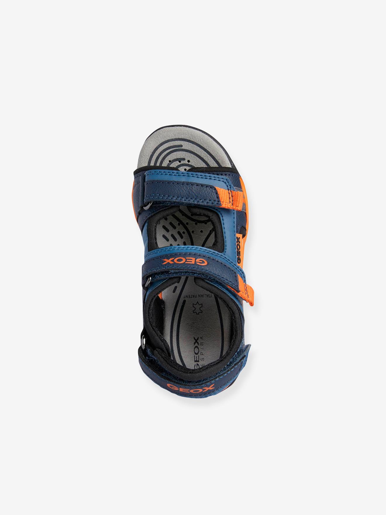 J. Boys, solid, by Borealis Shoes medium blue Sandals - for GEOX® B.A