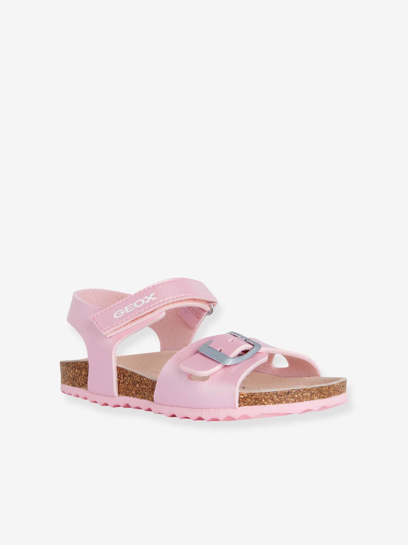 gancho Pólvora Cuidar Sandals for Girls, J. Adriel G.C by GEOX® - pink medium solid, Shoes