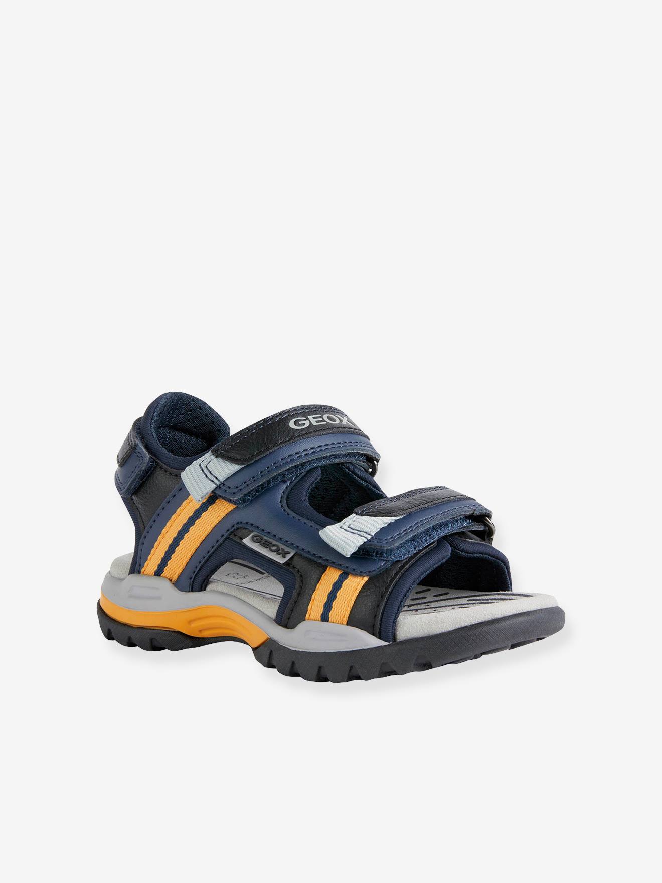 Bacteriën De schuld geven Gezamenlijke selectie Sandals for Boys, J. Borealis B.A by GEOX® - blue medium solid, Shoes