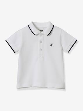 Polo Shirt for Babies - Organic Cotton by CYRILLUS  - vertbaudet enfant