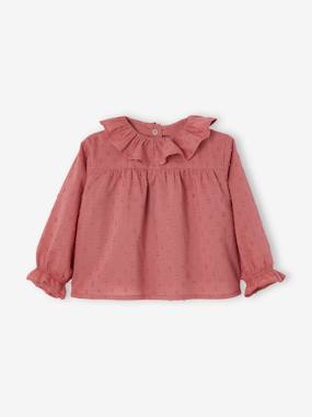 -Wide Neck Blouse for Babies