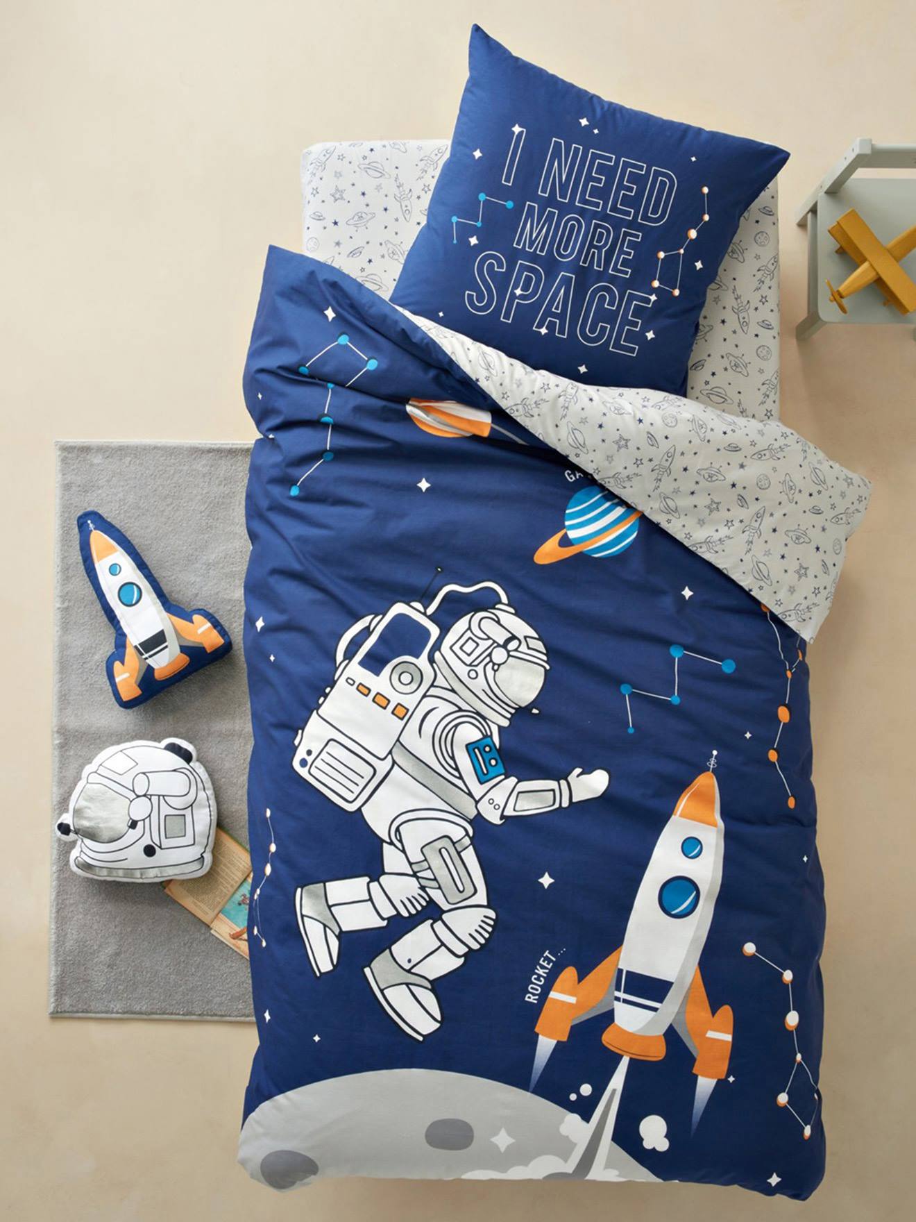 Stars And Planets Pillowcase 