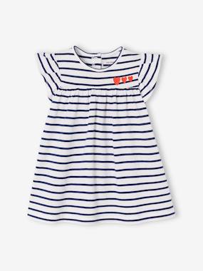 Jersey Knit Dress for Babies  - vertbaudet enfant