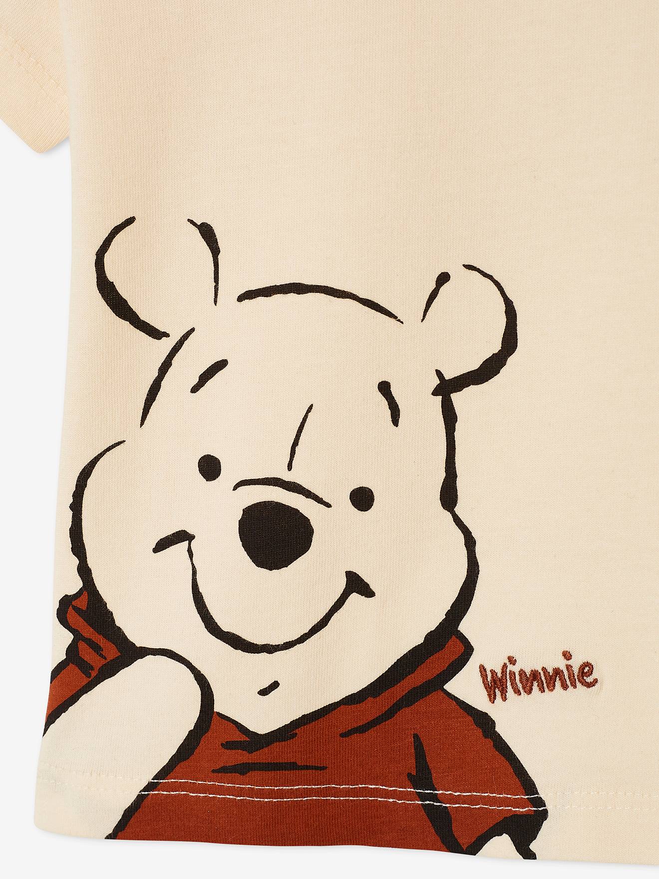 Winnie The Pooh T Shirt For Babies By Disney Beige Light Solid With Design Baby