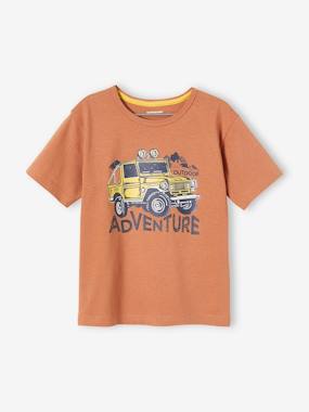 -T-Shirt with Graphic Motif for Boys