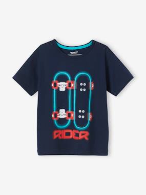 -T-Shirt with Graphic Motif for Boys