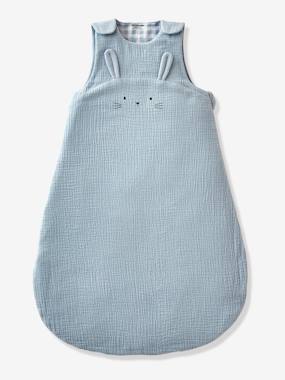 Bedding & Decor-Baby Bedding-Summer Special Baby Sleep Bag in Organic* Cotton Gauze, Lovely Farm