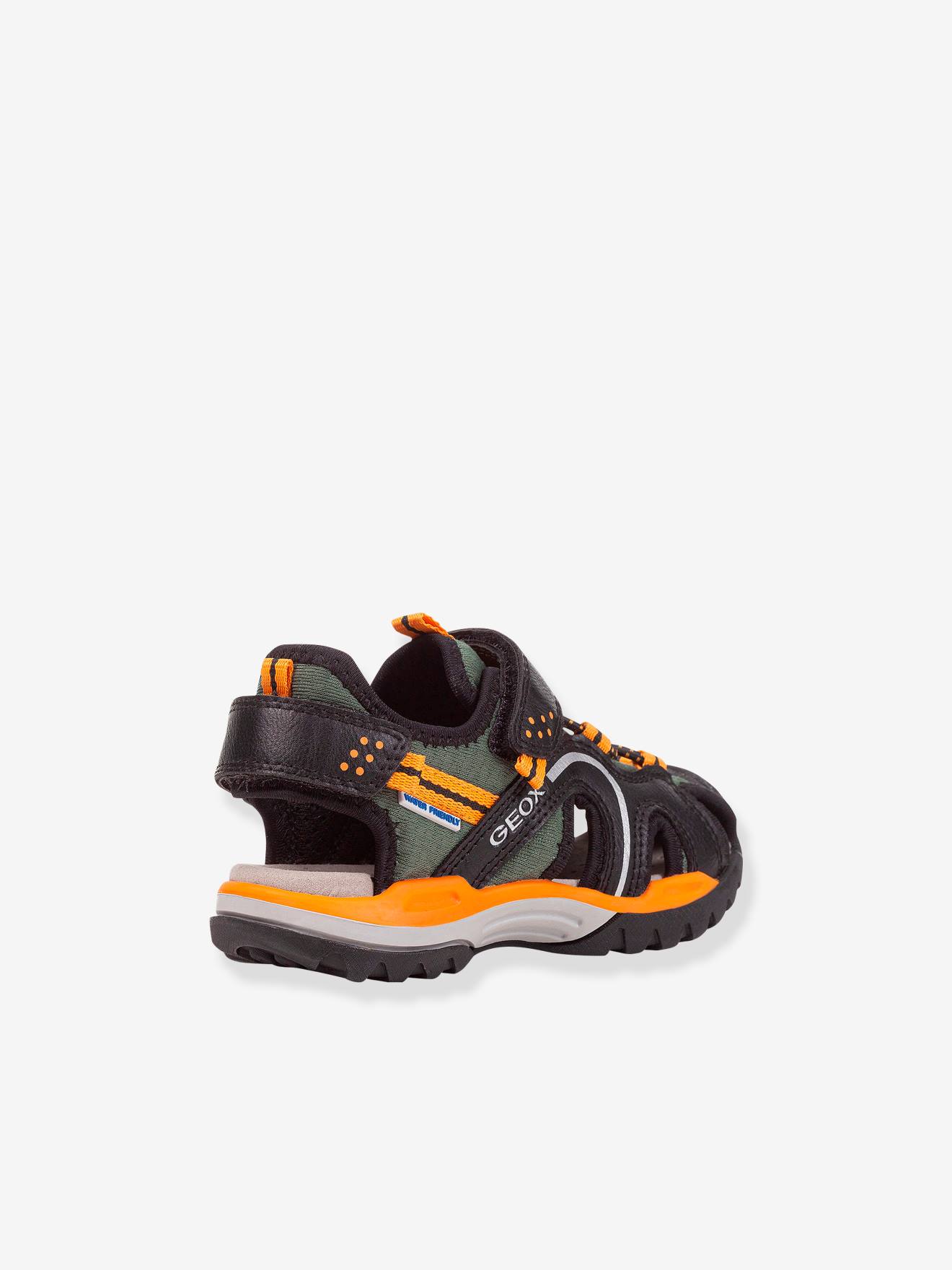 Sandals for Boys, J. Borealis B.B by GEOX® - black dark solid, Shoes