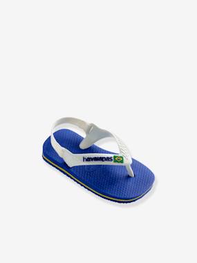 Shoes-Girls Footwear-Sandals-Baby Brasil Logo II Flip-Flops, HAVAIANAS