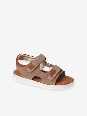 -Anatomic Leather Sandals for Boys