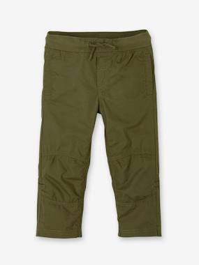 -Cropped Cargo-type Trousers Convert into Bermuda Shorts for Boys
