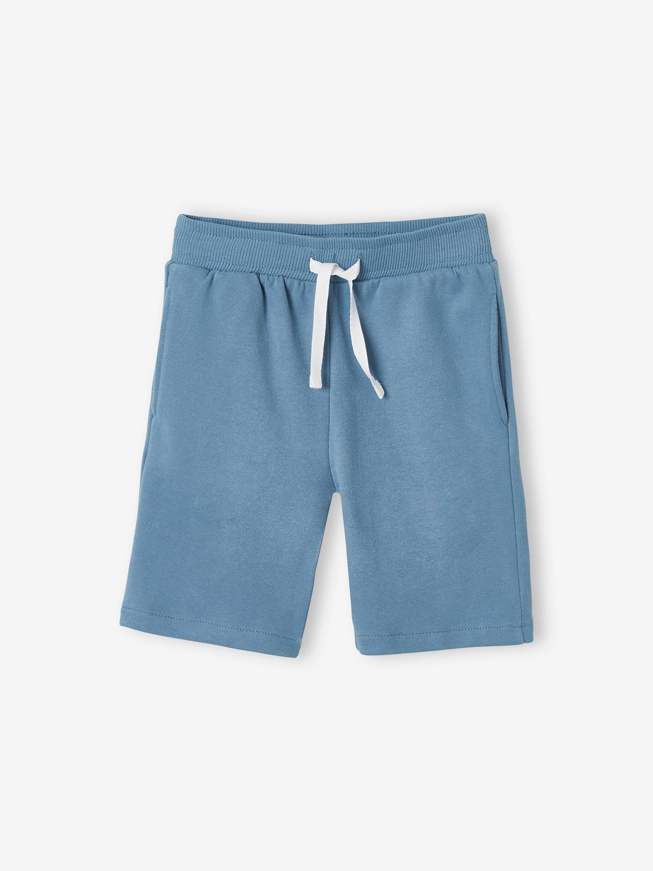 2 Fleece Bermuda Shorts for Boys 