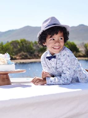 Boys-Accessories-Braided-Effect Panama Hat for Boys