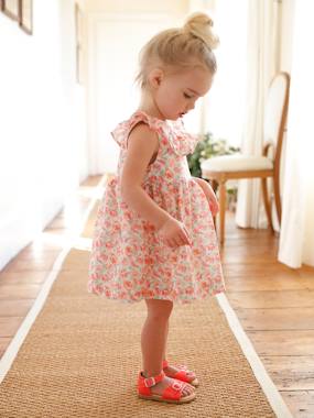 -Special Occasion Backless Dress for Babies