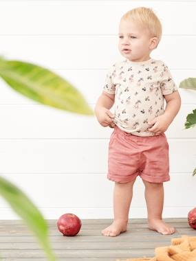 Baby-Shorts-Loose-Fitting Shorts with Elasticated Waistband, for Babies