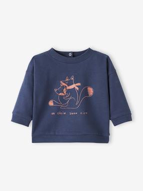 Baby-Animal Sweatshirt in Fleece, for Babies