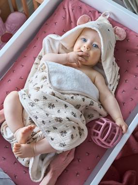 Baby-Bathrobes & bath capes-Bath Cape, Barn