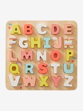 -Wooden Alphabet Puzzle Board - FSC® Certified Wood