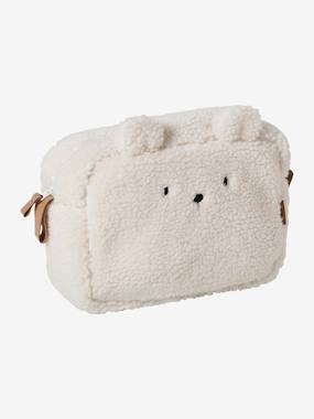 Nursery-Sherpa Bear Toiletry Bag, Little Nomad