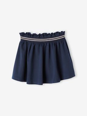 Girls-Skirts-Skirt in Milano Knit Fabric for Girls