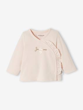 Bébé-T-shirt, sous-pull-T-shirt-Brassière bébé naissance coton et élasthanne