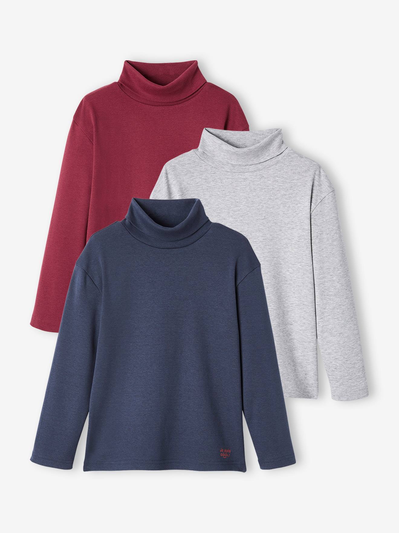 pull homme ras du cou Redmond gris chiné