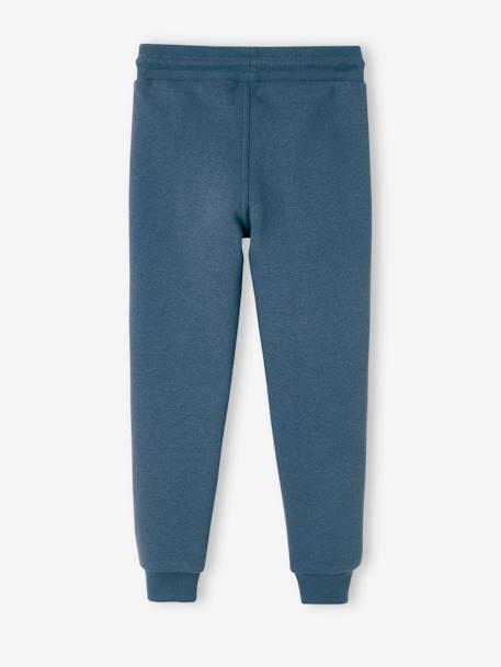 Fleece Joggers for Boys black+BLACK DARK MIXED COLOR+BLUE DARK MIXED COLOR+BLUE DARK SOLID WITH DESIGN+fir green+GREY MEDIUM MIXED COLOR+hazel+red+YELLOW MEDIUM SOLID WTH DESIGN - vertbaudet enfant 