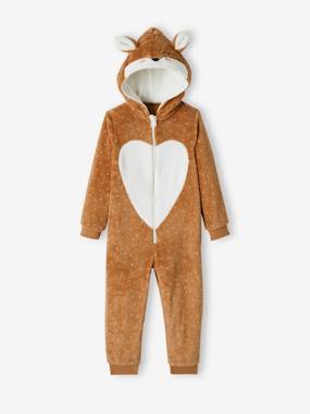 Girls-Nightwear-Fox Onesie for Girls