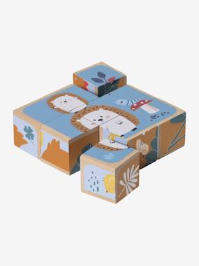 Toys-Animal Cubes Puzzle in FSC® Wood
