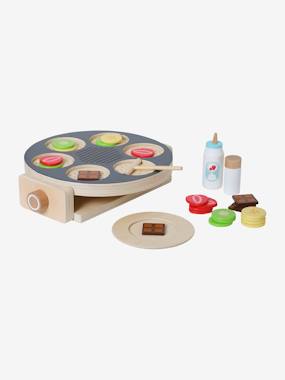 Toys-Role Play Toys-Kitchen Toys-Pancake Party Set in FSC® Wood
