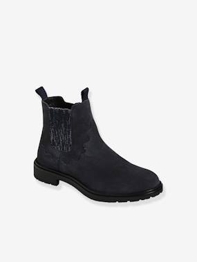 -Boots en cuir fille