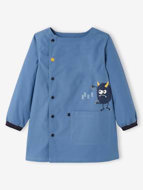 Boys-Apron -Smock with Monster Motif for Boys