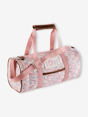 Girls-Floral Sports Bag for Girls