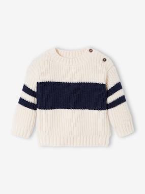 -Knitted Jumper for Babies