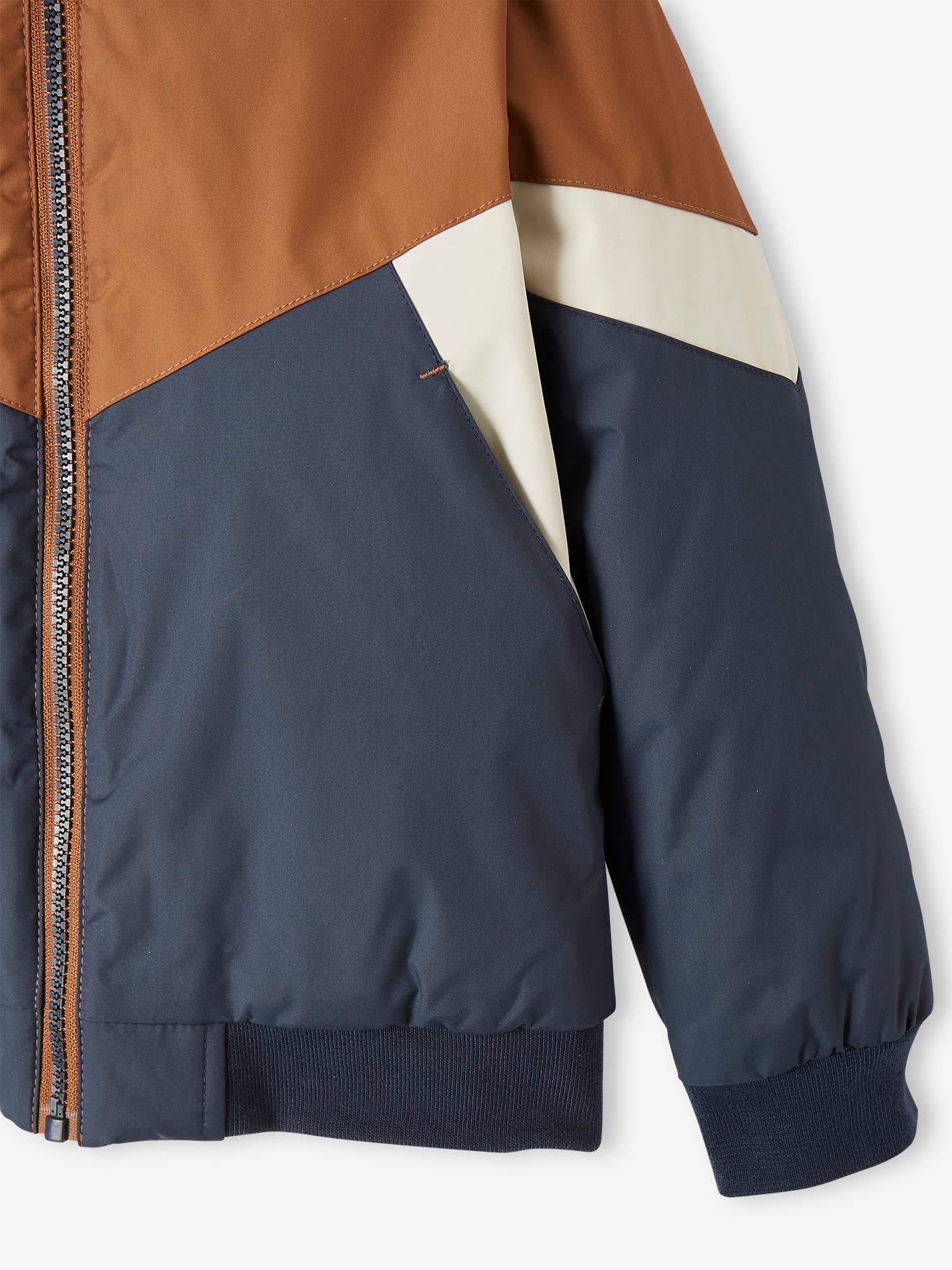 Colourblock Windcheater Jacket for Boys green, Boys