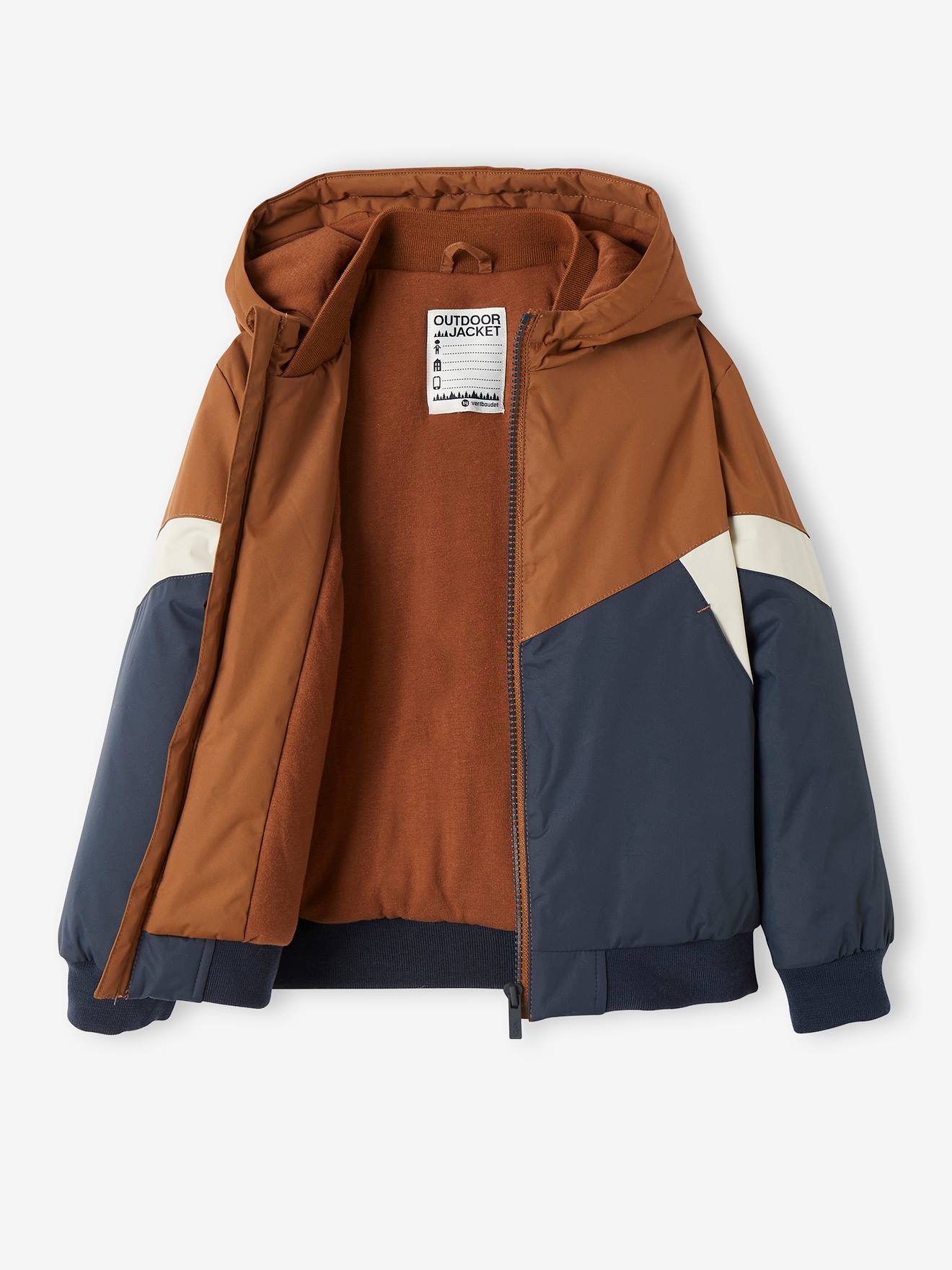 Veste Coupe-Vent Vintage Lavon - Colorblock Années 90 - Taille M Fille - Occasion Très Bon État