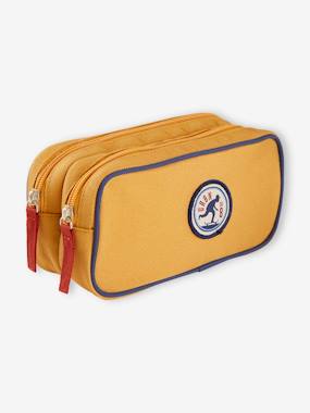 Boys-Two-tone Pencil Case with "Skateboard" for Boys