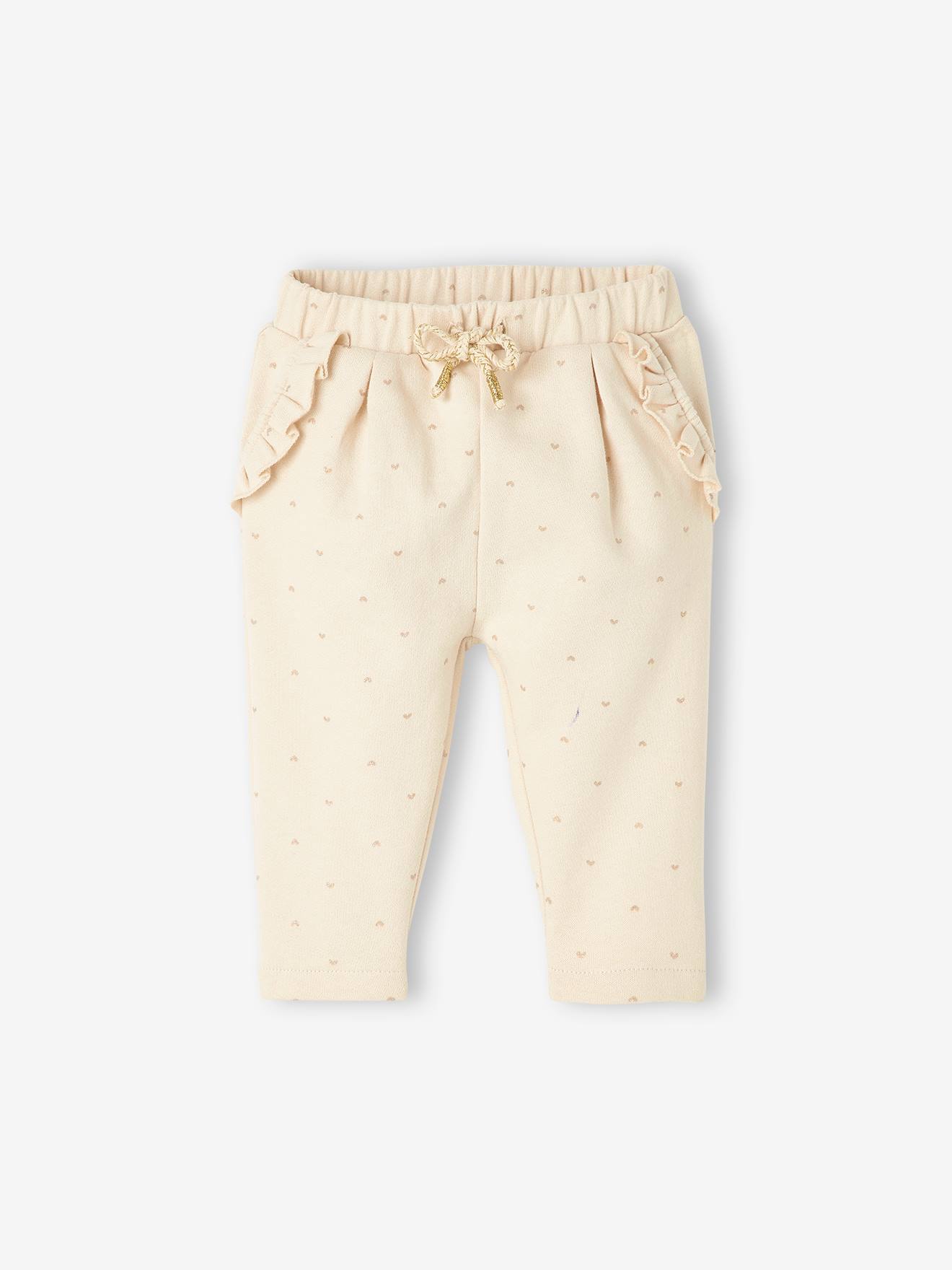 Combinaison bébé fille brodée rose