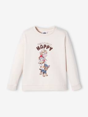 Sweat Pat' Patrouille Garçon – Manches Longues, Coton/polyester – Motif Chase Et Inscription Paw Patrol – Taille Enfant