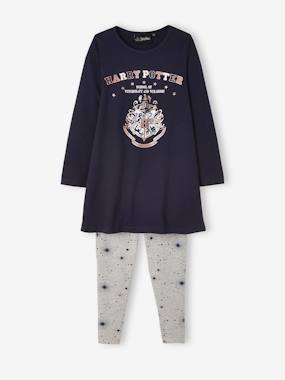 Girls-Harry Potter Nightie + Leggings Combo for Girls